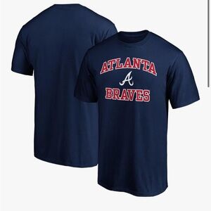Genuine Merchandise Navy Atlanta Braves Tee